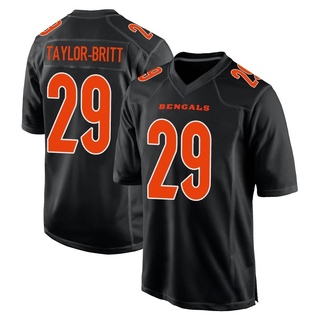 Game Cam Taylor-Britt Men's Cincinnati Bengals Fashion Jersey - Black