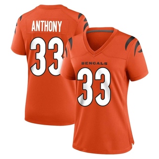 Game Daijahn Anthony Women's Cincinnati Bengals Jersey - Orange