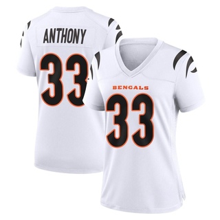 Game Daijahn Anthony Women's Cincinnati Bengals Jersey - White