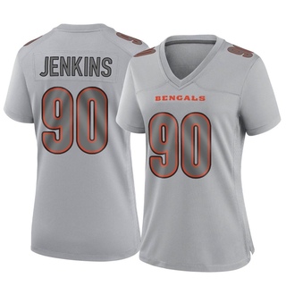 Game Kris Jenkins Jr. Women's Cincinnati Bengals Atmosphere Fashion Jersey - Gray