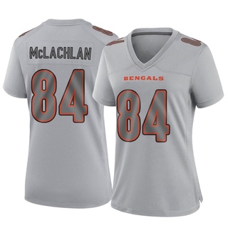 Game Tanner McLachlan Women's Cincinnati Bengals Atmosphere Fashion Jersey - Gray