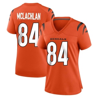 Game Tanner McLachlan Women's Cincinnati Bengals Jersey - Orange