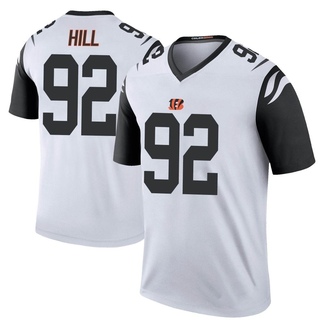 Legend B.J. Hill Youth Cincinnati Bengals Color Rush Jersey - White