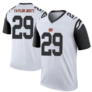 Legend Cam Taylor-Britt Men's Cincinnati Bengals Color Rush Jersey - White