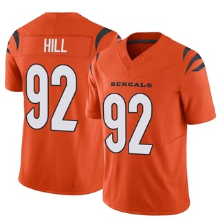 Limited B.J. Hill Youth Cincinnati Bengals Vapor F.U.S.E. Jersey - Orange