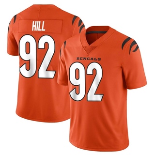 Limited B.J. Hill Youth Cincinnati Bengals Vapor Untouchable Jersey - Orange