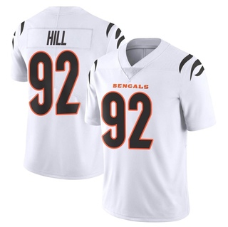 Limited B.J. Hill Youth Cincinnati Bengals Vapor Untouchable Jersey - White