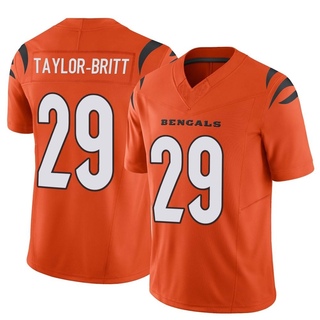 Limited Cam Taylor-Britt Men's Cincinnati Bengals Vapor F.U.S.E. Jersey - Orange