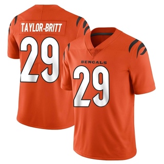 Limited Cam Taylor-Britt Men's Cincinnati Bengals Vapor Untouchable Jersey - Orange