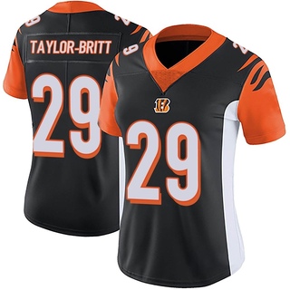 Limited Cam Taylor-Britt Women's Cincinnati Bengals Team Color Vapor Untouchable Jersey - Black