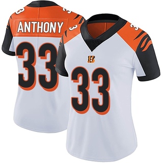 Limited Daijahn Anthony Women's Cincinnati Bengals Vapor Untouchable Jersey - White