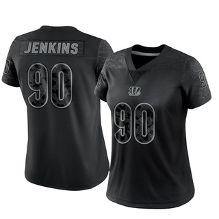 Limited Kris Jenkins Jr. Women's Cincinnati Bengals Reflective Jersey - Black