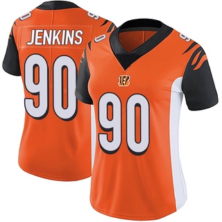 Limited Kris Jenkins Jr. Women's Cincinnati Bengals Vapor Untouchable Jersey - Orange