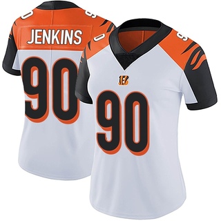 Limited Kris Jenkins Jr. Women's Cincinnati Bengals Vapor Untouchable Jersey - White