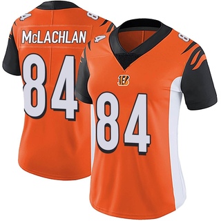 Limited Tanner McLachlan Women's Cincinnati Bengals Vapor Untouchable Jersey - Orange